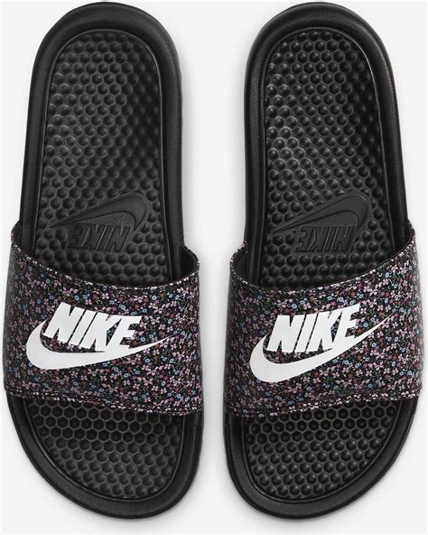 nike badslippers dames tijgerprint